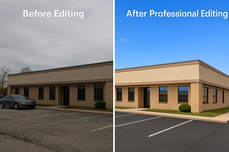 Commercial Real Estate Photo Editing
