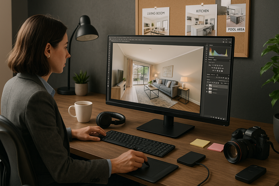 Outsource Real Estate Photo Editing