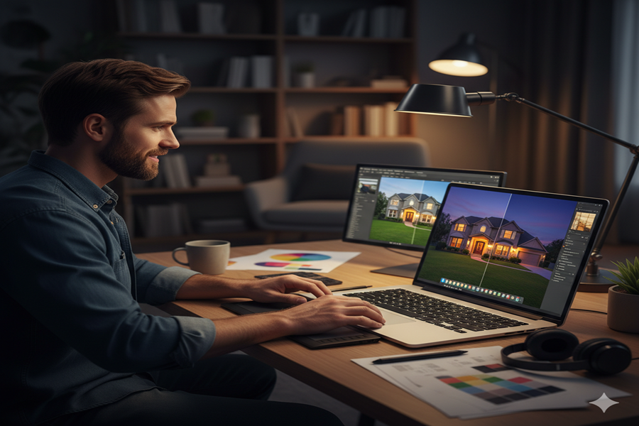 Twilight Photo Editing Services